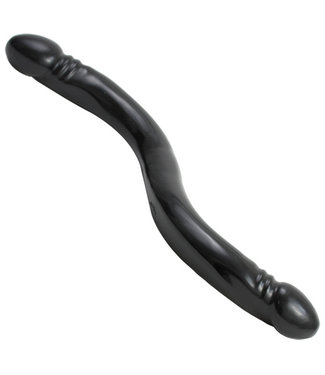 The Classics Doppeldildo XL in Schwarz