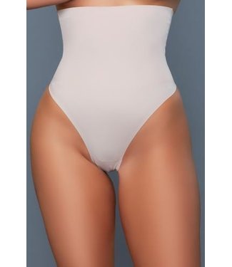 Be Wicked Daily Comfort High Waist Corrigerende String - Nude