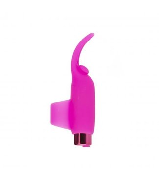 PowerBullet Teasing Tongue Vinger Vibrator - Roze