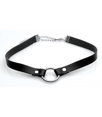 Master Series Lush Pet Verstelbare Collar - Zwart