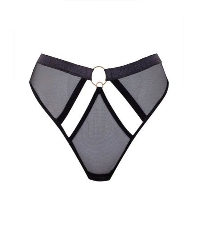 Bluebella Nola Hoge Taille String zwart