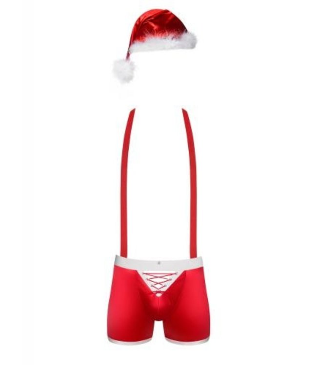 Obsessive Mr Claus Sexy Kerstkostuum Voor Mannen