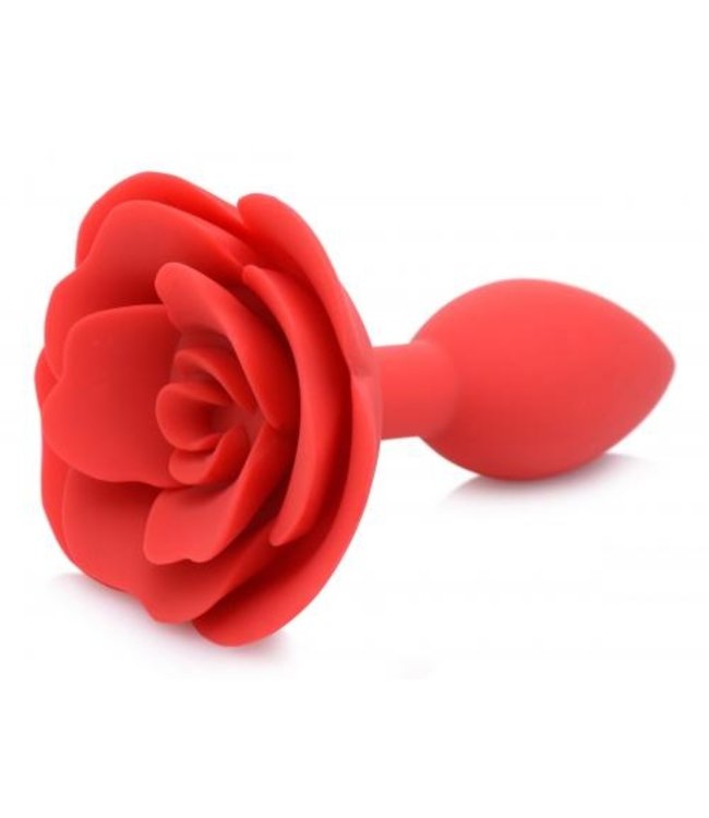 Master Series Booty Bloom Rose Siliconen Anaal Plug - Medium