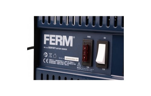 Ferm - Acculader 6V en 12V 5A - BCM1021