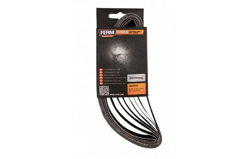 Ferm - Schuurbandenset 13mm - 8 stuks - EFA1004