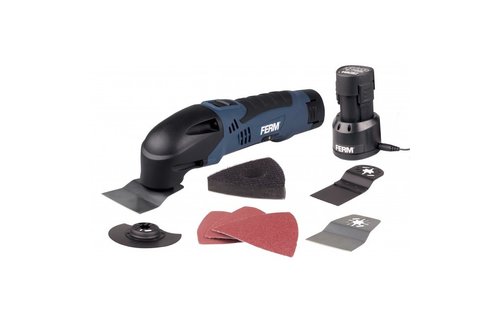 Ferm - Accu Multitool 12V - 1.5Ah - OTM1006