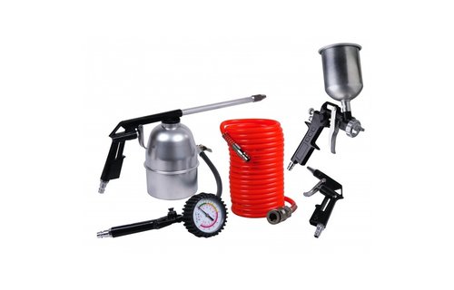 Ferm - Compressor Luchtset 5 Delig - ATM1036