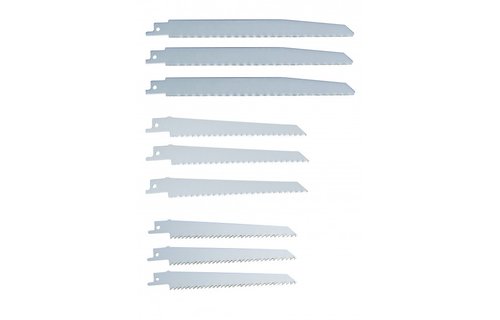 Ferm - Recipro Zaagbladen 9 stuks - RSA1001