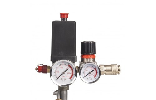 Ferm - Compressor 24 liter oliegesmeerd - CRM1045