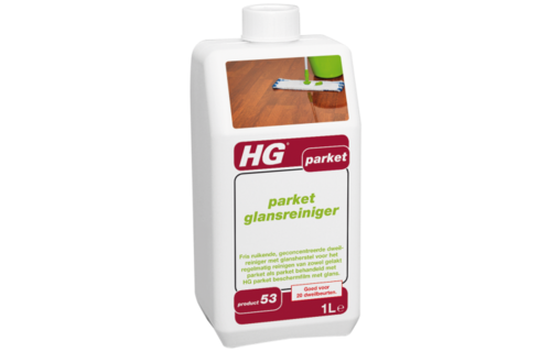 HG - Parket glansreiniger - met Glans - 1 Liter