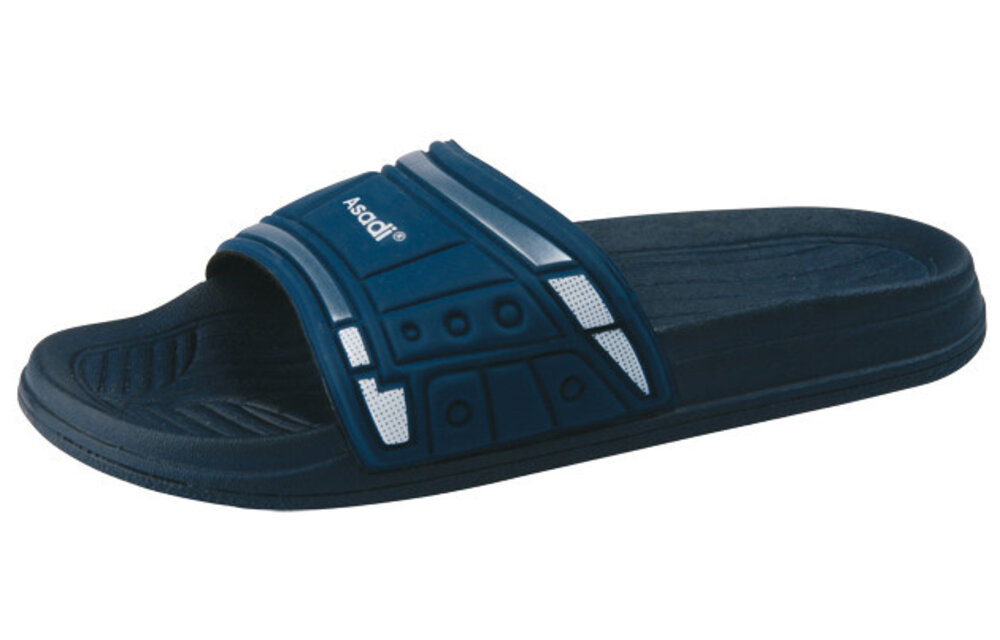 Asadi - 6388 badslipper pvc blauw - Maat 43