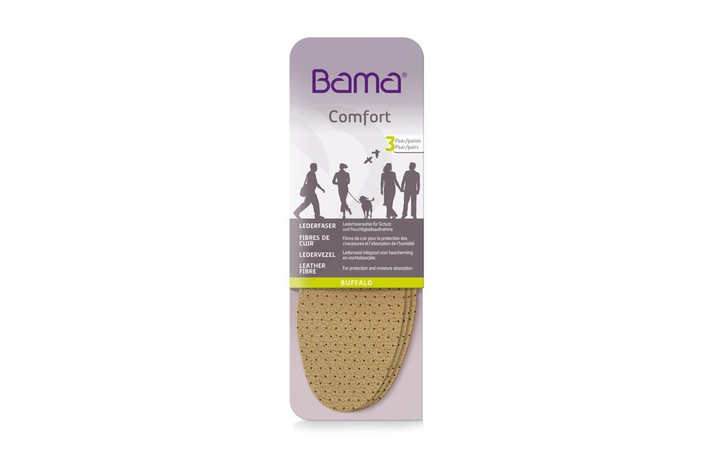Bama - Buffalo inlegzool (3 paar) - Maat 42/43