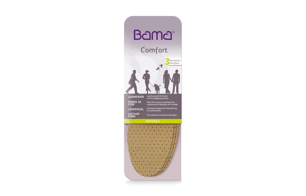 Bama - Buffalo inlegzool (3 paar) - Maat 44/45
