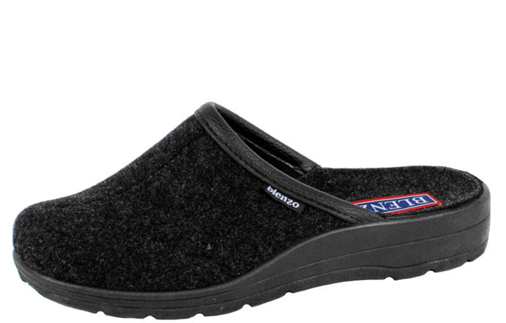 Blenzo - 7828 herenpantoffel zwart - Maat 46
