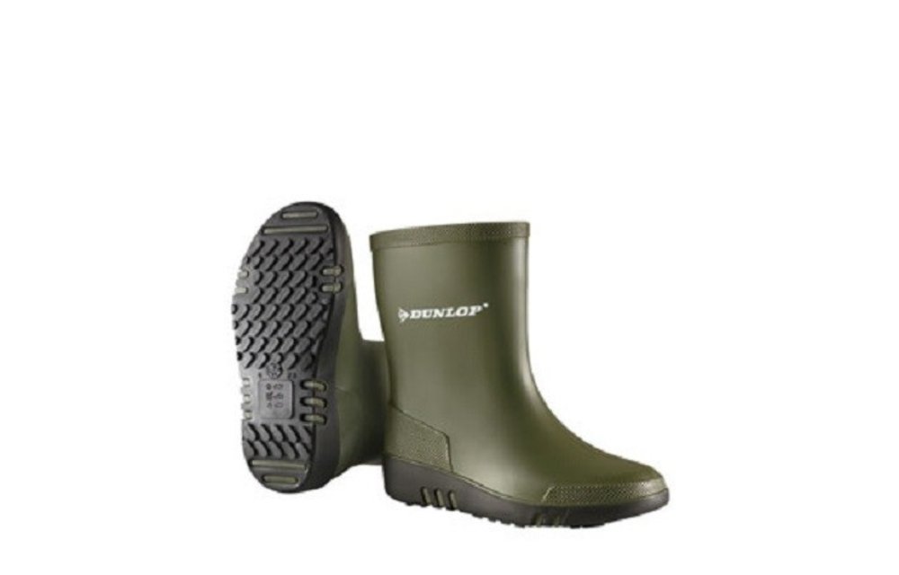 Dunlop - K180010 mini kinderlaars pvc groen - Maat 23