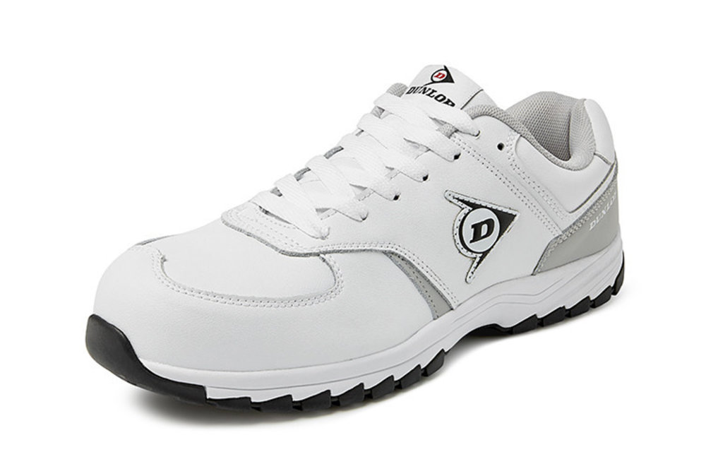 Dunlop - Flying Arrow lage veiligheidssneaker S3 wit - Maat 43