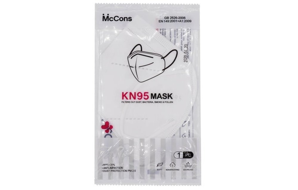 Natulive Mondkapjes Maskers - KN95 - FFP2 - 10 stuks - CE keurmerk