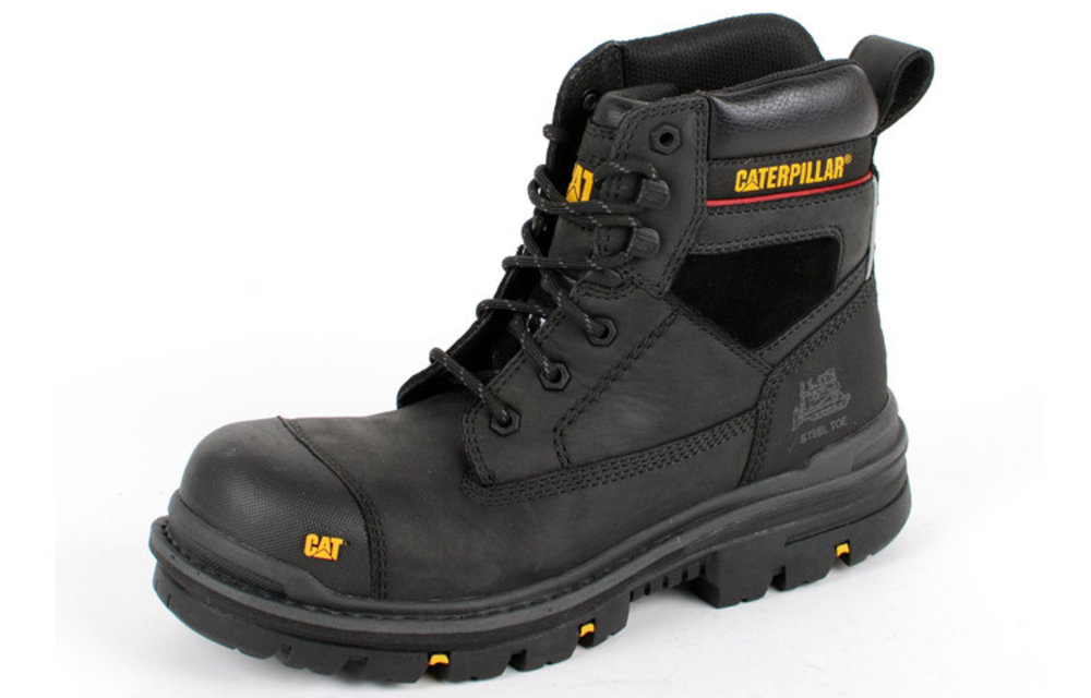 CAT - Gravel P717676 hoge veiligheidsschoen S3 zwart - Maat 41
