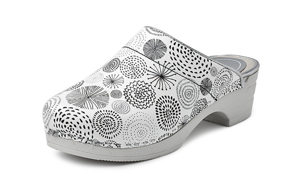 Bighorn - 5030 clog buigzame zool cirkels - Maat 42
