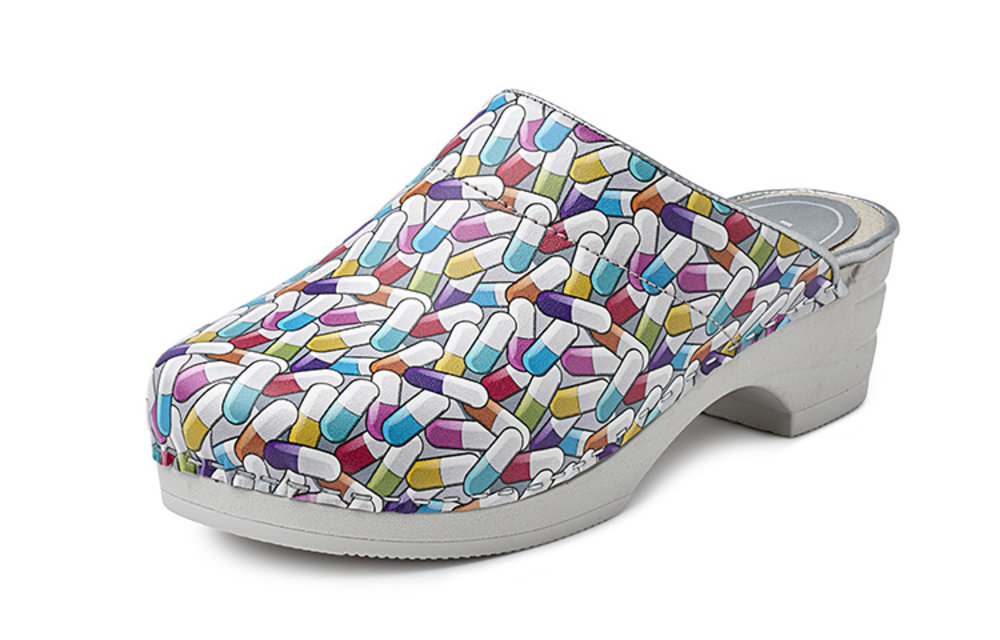 Bighorn - 5030 clog buigzame zool pilletjes - Maat 39