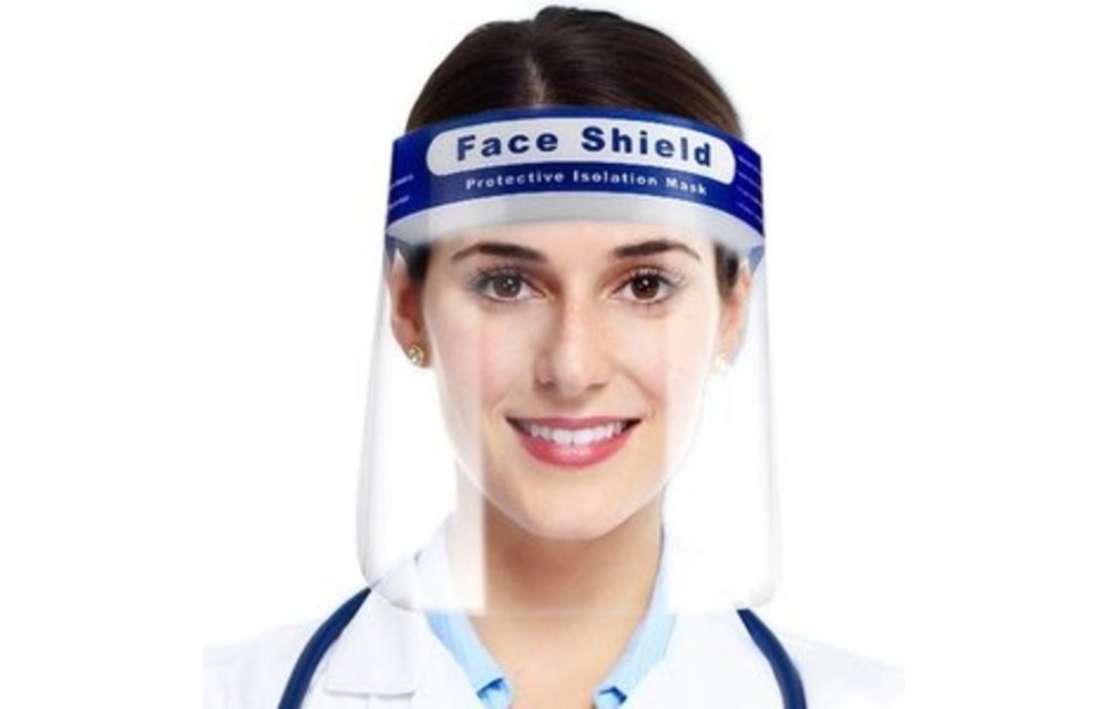 10 x Gezicht masker - Gezicht scherm - Lichtgewicht Face shield