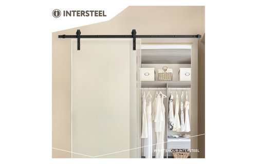 Intersteel - Schuifdeursysteem tbv glazen deur
