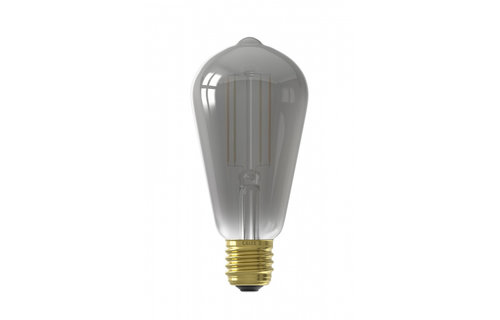 Calex - Smart Rustiek led lamp 7W - E27 - 400lm - 1800-3000K