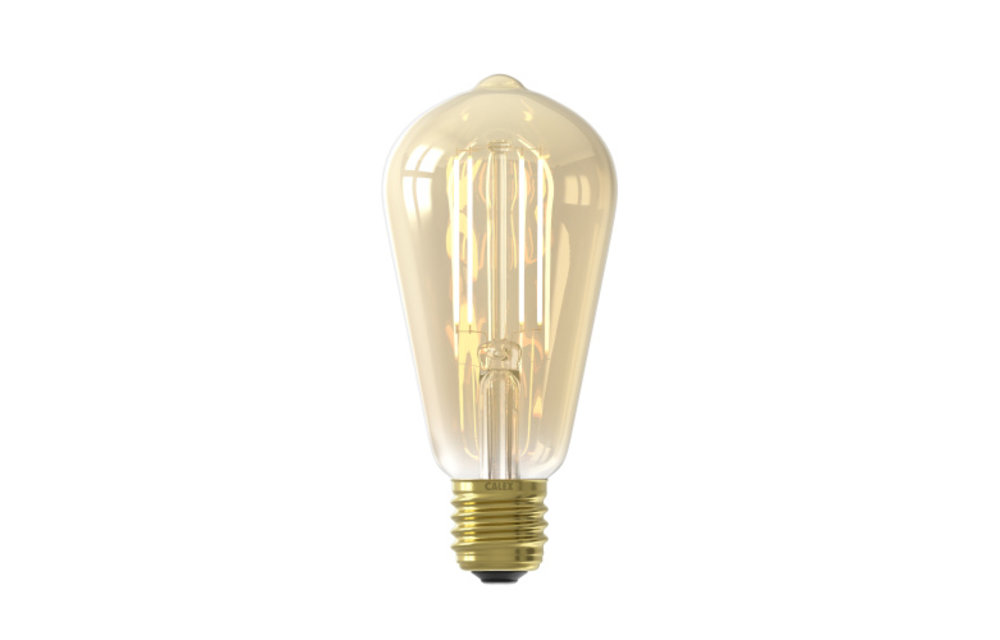Calex - Smart Rustiek led lamp 7W - E27 - 806lm - 1800-3000K