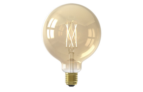 Calex - Smart globelamp LED - E27 - 230V - 7W - 806lm - 1800-3000K gold