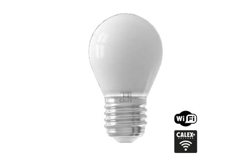 Calex - Smart Kogel led lamp 4,5W - E27 - 400lm - 2200-4000K