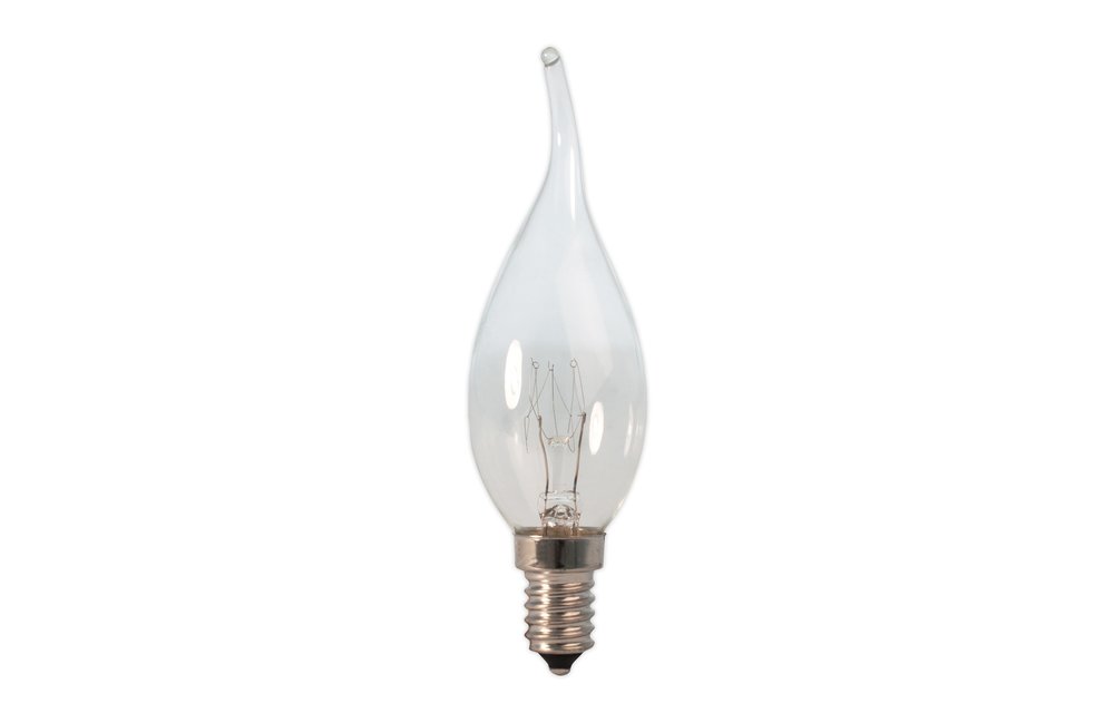 Calex - Lichtbron Tipkaarslamp - Nostalgic Classic 240V -10W - E14 helder glas