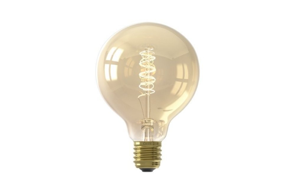 Calex - Led Globelamp G95 - 3,8W - E27 - 250lm - 2100K - Dimbaar