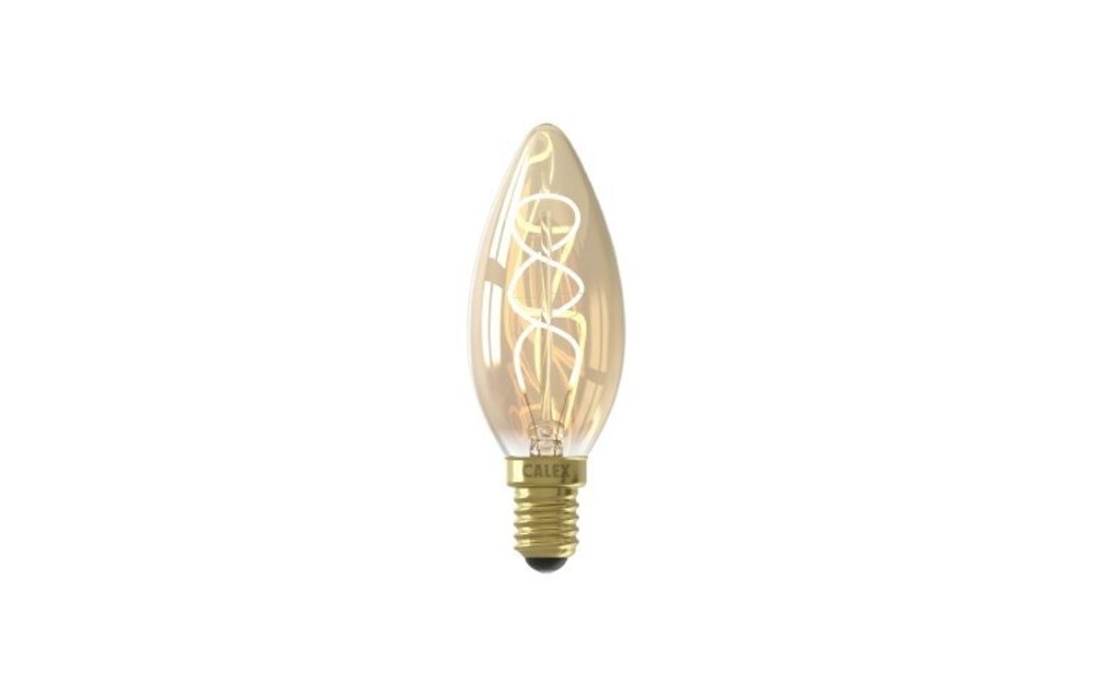 Calex - Led Kaarslamp B35 - 4W - E14 - 136lm - 1800K - Dimbaar