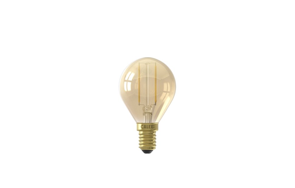 Calex - Led Kogellamp P45 - 2W - E14 - 136lm - 2100K