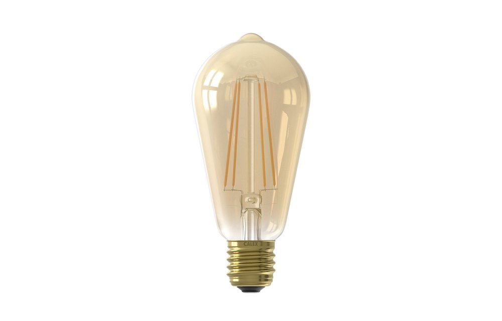 Calex - Led Rustieklamp ST64 - 4,5W - E27 - 470lm - 2100K - Dimbaar