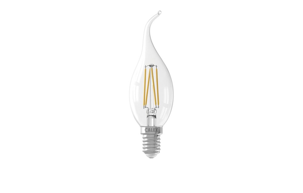Calex - Led Tip-Kaarslamp BXS35 - 3,5W - E14 - 250lm - 2700K - Dimbaar