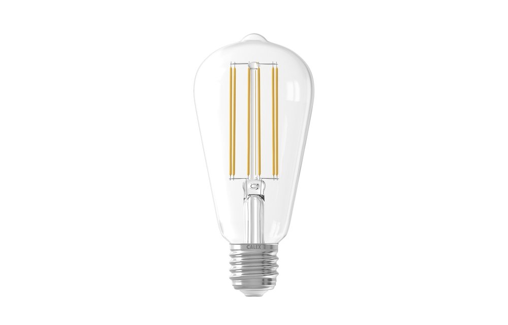 Calex - Led Rustieklamp ST64 - 3,5W - E27 - 250lm - 2300K - Dimbaar