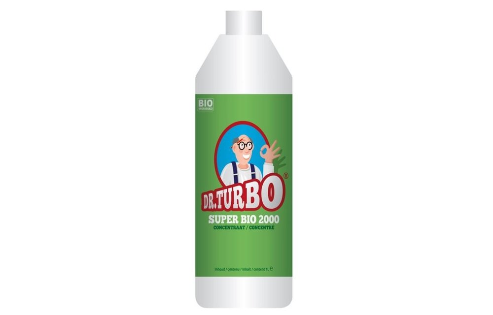 Dr.Turbo - Universeel Reiniger Ontvetter - Super Bio 2000 1L