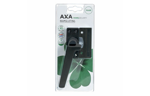 AXA - Raamsluiting Drukknop - Type Links Zwart