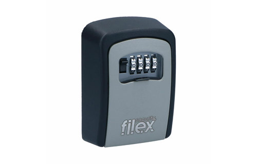 Filex - Security KS-C sleutelkluisje Zwart - Grijs