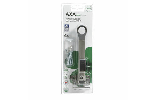 AXA - AXAFlex Raamuitzetter - draaibaar - SKG2 - RVS Zwart