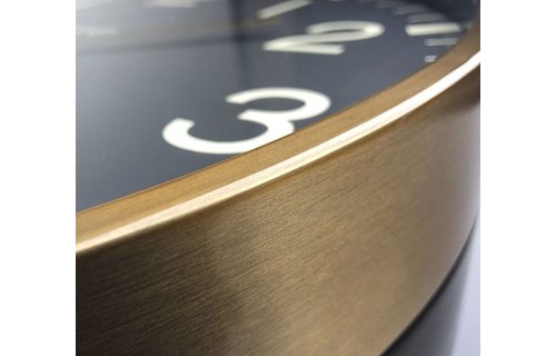 Thomas Kent - Klok rond Clocksmith L - 53cm - Bronsgoud