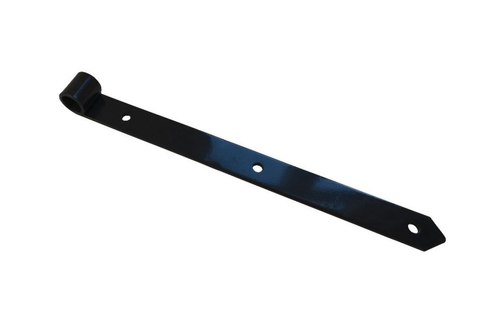 Mejawa - Heng - Draailuikheng - vlakwerk 500mm recht - Zwart