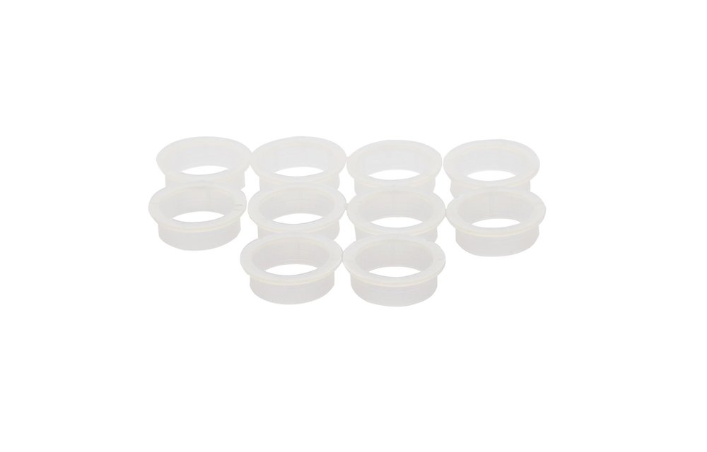 10 Nylon ringen 20mm-18 mm wit