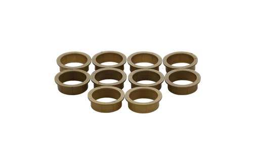 10 Nylon ringen 20mm-18 mm bruin