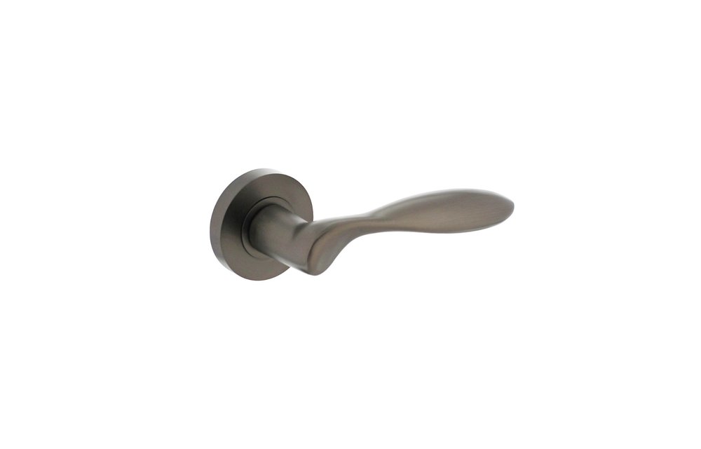 Deurkruk George op ronde rozet Ø52x10 mm antracietgrijs
