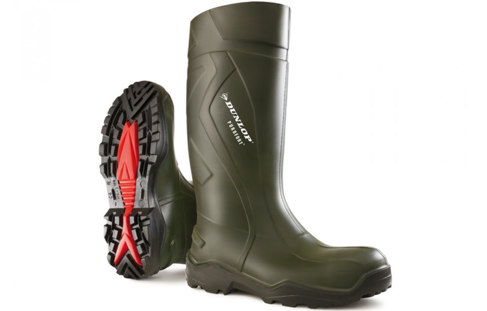 Dunlop - C762 Purofort+ knielaars S5 groen
