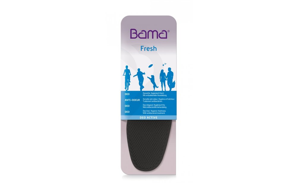 Bama - Deo Active inlegzool zwart