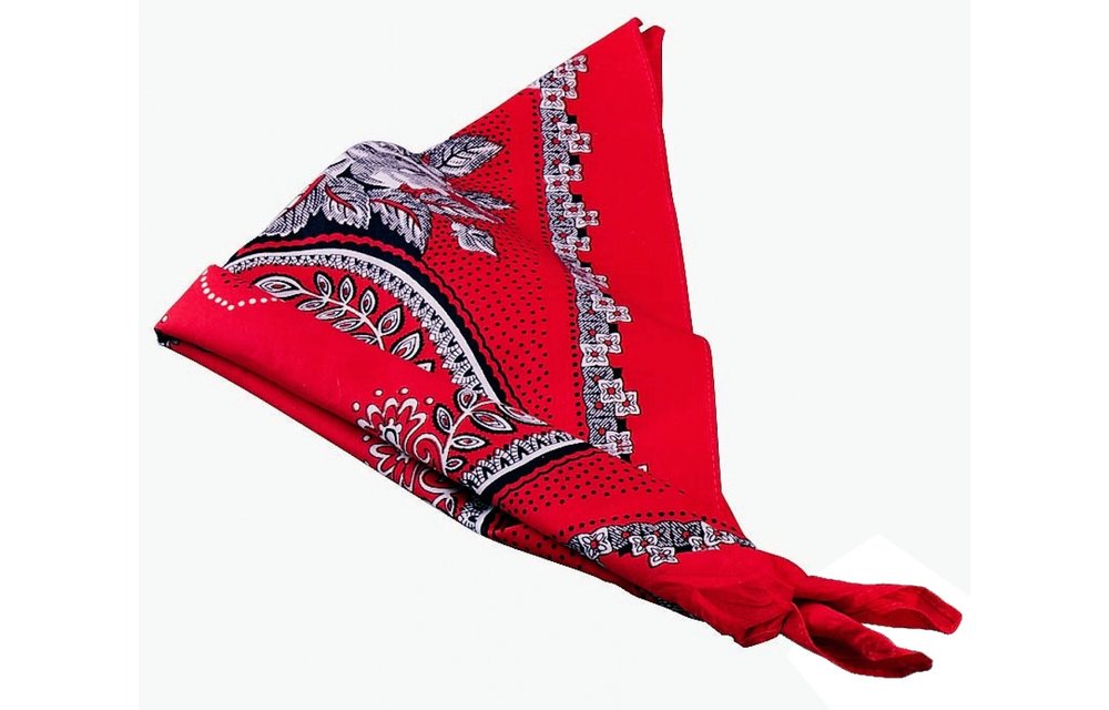 Gevavi - Boeren zakdoek rood