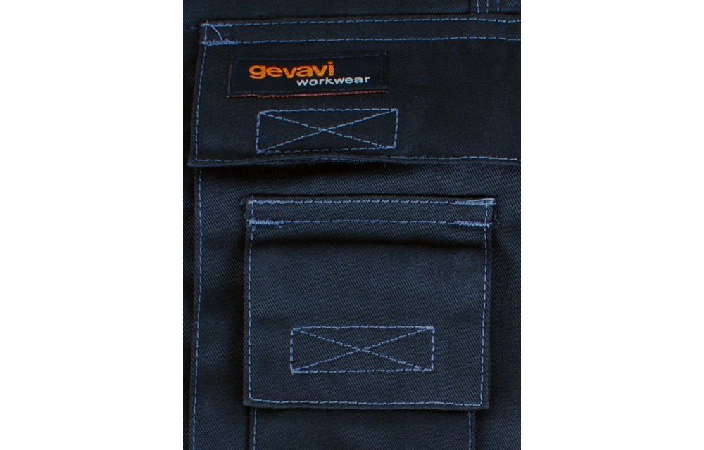 Gevavi Workwear - GW01 werkbroek zwart